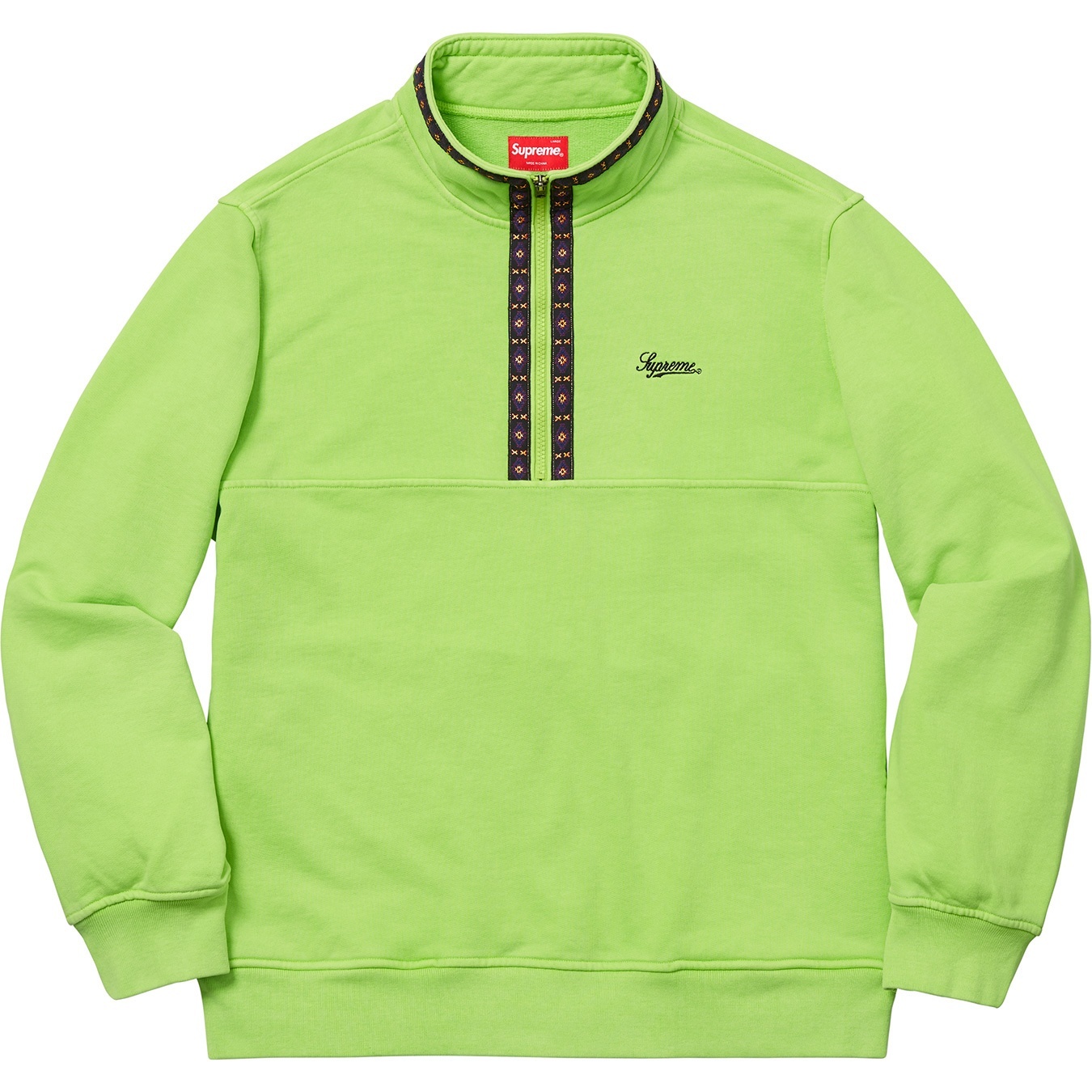 Overdyed Half Zip Sweatshirt view 3